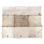 1849 BRITISH LEASE DOCUMENT 