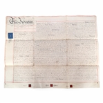 1878 BRITISH CONVEYANCE LEASE DOCUMENT 