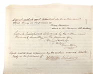 1878 BRITISH CONVEYANCE LEASE DOCUMENT 