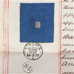 1878 BRITISH CONVEYANCE LEASE DOCUMENT 