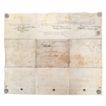 1817 BRITISH RELEASE OF TRUST DOCUMENT 