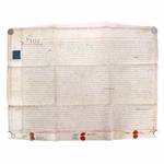 1820 BRITISH PARCEL RELEASE DOCUMENT 