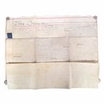 1820 BRITISH PARCEL RELEASE DOCUMENT 