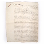 1807 BRITISH ASSIGNMENT OF MORTGAGES DOCUMENT 