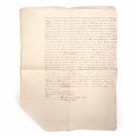 1807 BRITISH ASSIGNMENT OF MORTGAGES DOCUMENT 