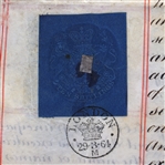 1864 BRITISH FURTHER CHARGE DOCUMENT 