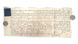 19TH C. BRITISH LEGAL DOCUMENTS