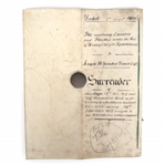 19TH C. BRITISH LEGAL DOCUMENTS