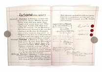 19TH C. BRITISH LEGAL DOCUMENTS