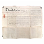 1878 BRITISH DEED DOCUMENT 