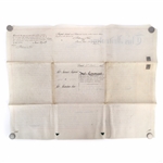 1878 BRITISH DEED DOCUMENT 