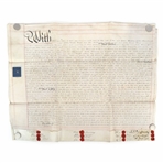 1804 BRITISH RELEASE OF PROPERTY DOCUMENT 