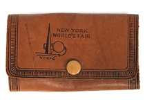 NEW YORK WORLD'S FAIR 1939 LEATHER WALLETS
