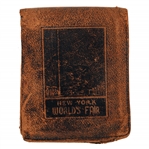 NEW YORK WORLD'S FAIR 1939 LEATHER WALLETS