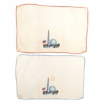 NEW YORK WORLD'S FAIR 1939 HANDKERCHIEFS & STORAGE BOX