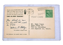 AMATEUR HOUR MAJOR BOWES & TED MACK POSTCARDS