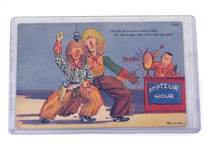 AMATEUR HOUR MAJOR BOWES & TED MACK POSTCARDS