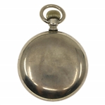 19TH C. MEN'S ELGIN NICKEL CASE POCKET WATCH