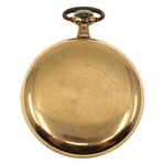 MEN'S WALTHAM GOLD-FILLED CASE RAILROAD POCKET WATCH