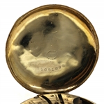 MEN'S HAMPDEN GOLD-FILLED CASE POCKET WATCH