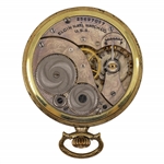 1920s MEN'S ELGIN GOLD-FILLED CASE POCKET WATCH
