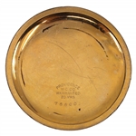 MEN'S ELGIN ART DECO DIAL GOLD-FILLED CASE POCKET WATCH