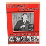 MAJOR BOWES AMATEUR HOUR ALL RIGHT ALL RIGHT NOTEPADS