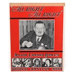 MAJOR BOWES AMATEUR HOUR ALL RIGHT ALL RIGHT NOTEPADS