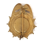 MAJOR BOWES AMATEUR HOUR AKRON OH FIRE CHIEF BADGE