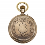 MEN'S FRENCH .900 SILVER CASE POCKET WATCH