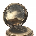 MEN'S FRENCH .900 SILVER CASE POCKET WATCH