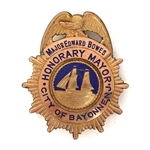 MAJOR BOWES AMATEUR HOUR BAYONNE, NJ HON. MAYOR BADGE