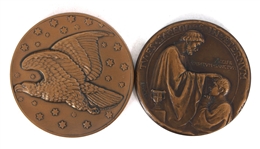 US COINS, TABLE MEDALS, & AWARDS