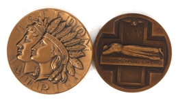US COINS, TABLE MEDALS, & AWARDS