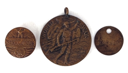US COINS, TABLE MEDALS, & AWARDS