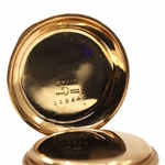 MEN'S WALTHAM GOLD-FILLED HUNTER'S CASE POCKET WATCH