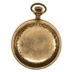MEN'S ELGIN GOLD-FILLED CASE POCKET WATCH