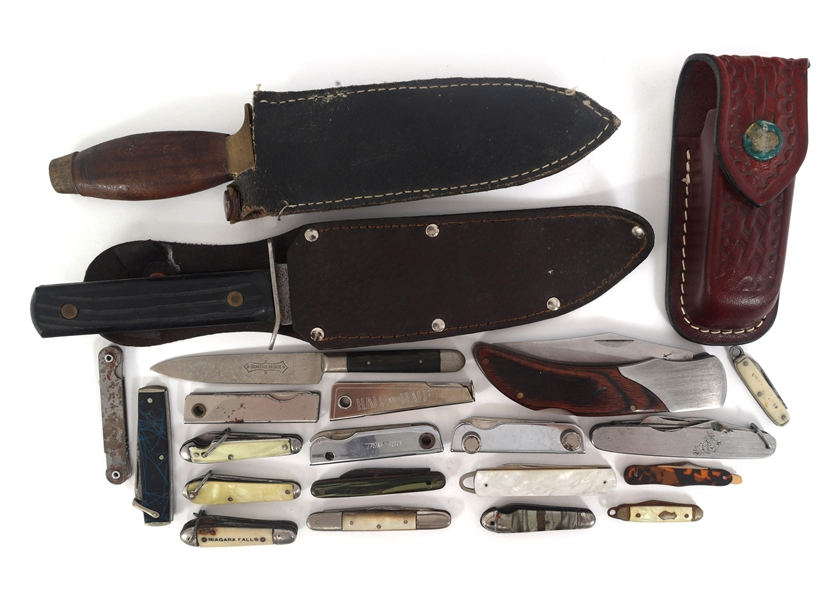 FOLDING & HUNTING KNIVES & SHEATHS 
