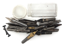 STRAIGHT DIP CALLIGRAPHY PENS & NIBS