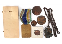 20TH C. FRATERNAL ORGANIZATION MEDALS & REGALIA