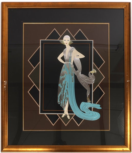 ERTE CALIFORNIA MILLIONAIRESS SERIGRAPH #160/300