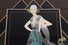ERTE 'CALIFORNIA' MILLIONAIRESS SERIGRAPH #160/300