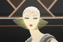 ERTE 'CALIFORNIA' MILLIONAIRESS SERIGRAPH #160/300