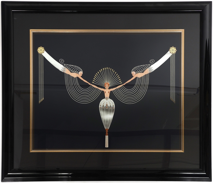 ERTE THE NECKLACE SERIGRAPH #CII/CCL