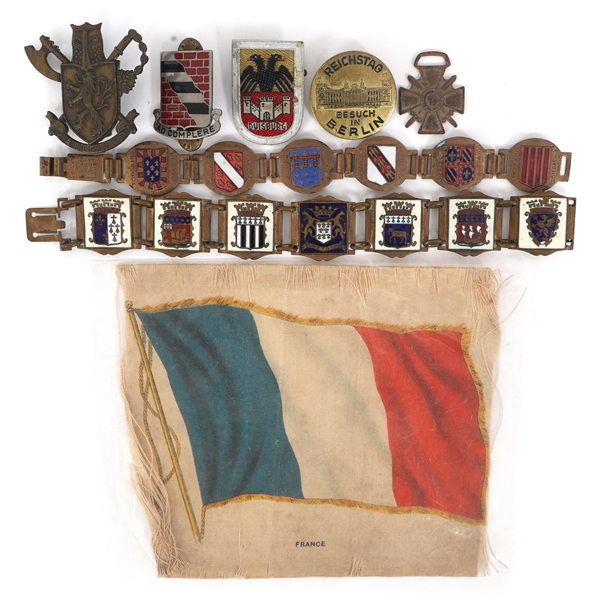 20TH CENTURY INTERNATIONAL TRAVEL / MILITARY SOUVENIRS