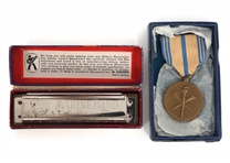 20TH CENTURY MILITARY & MASONIC INSIGNIA