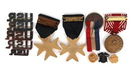 20TH CENTURY MILITARY & MASONIC INSIGNIA