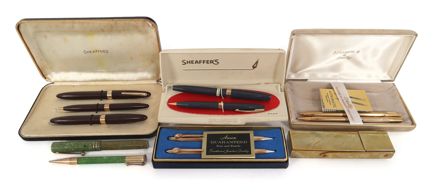20TH CENTURY WRITING UTENSILS