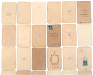 19TH CENTURY CARTE DE VISITE PORTRAIT CARDS