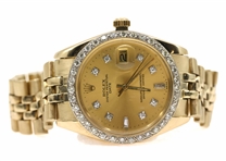 ROLEX OYSTER PERPETUAL DATEJUST MEN'S WRIST WATCH